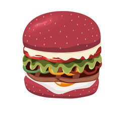 Burger Illustration