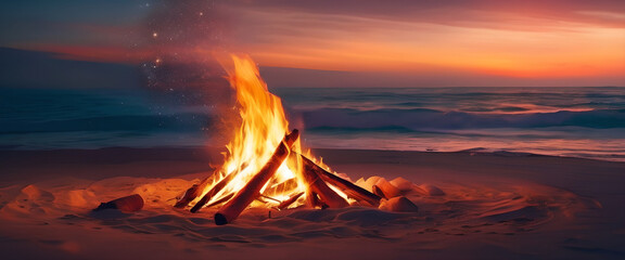 Beach Bonefire