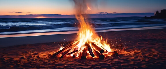 Beach Bonefire