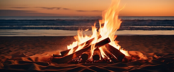 Beach Bonefire