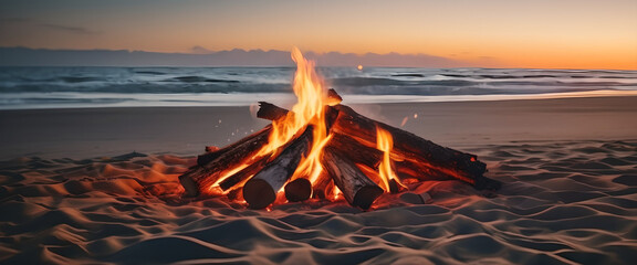 Beach Bonefire