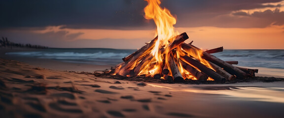 Beach Bonefire