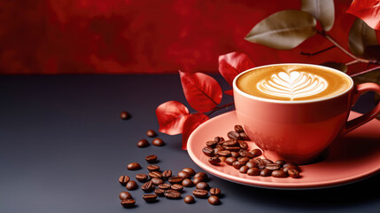 generated illustration of National Cappuccino Day on November 8th