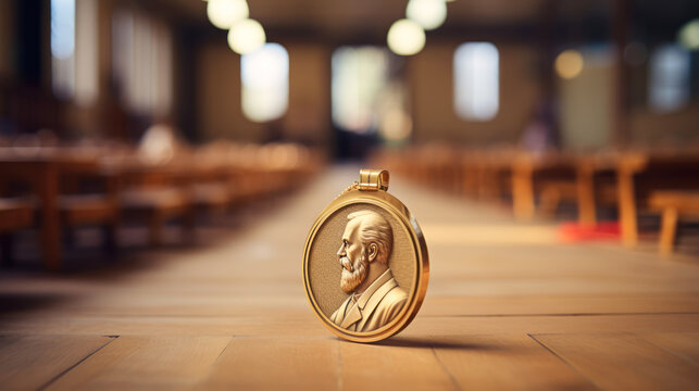 generated illustration of Noble Prize Award Day.