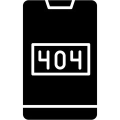 404 Error vector design logo icon.svg