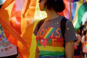 Colorful Celebration at Pride Day Parade