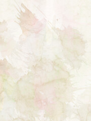 Bright background with abstract watercolor stains. Abstract pattern in beige tones.