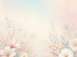 Abstract soft floral background.AI