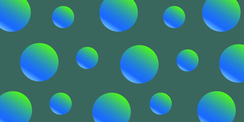 Background round pattern gradient style