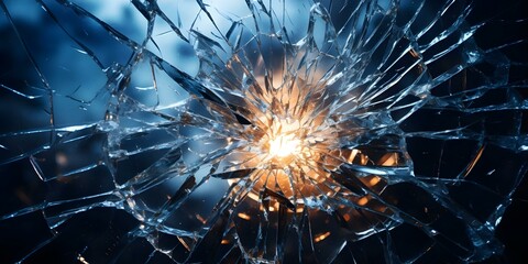 Shattered dreams: Chaos from an explosive impact. Concept Traumatic Events, Emotional Turmoil, Coping Mechanisms, Psychological Impact