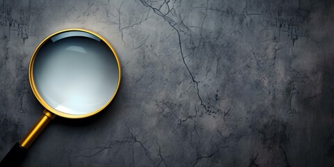Minimalist magnifying glass background with copy space for hiring or searching concept. Concept Hiring Concept, Search Background, Minimalist Design, Magnifying Glass Theme