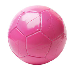 pink soccer ball