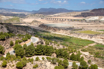 Provincia de Alicante - Novelda en la comarca del Medio Vinalopó, Santuario de Santa María Magdalena, castillo y Clots de la sal