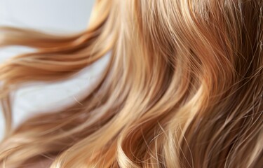 Fototapeta premium Close Up Shot of Blonde Hair
