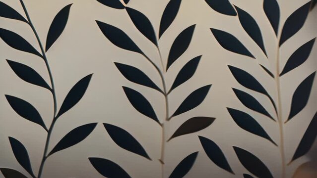 Minimalist Plants Motion Graphics Animation