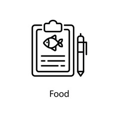 Food vector icon