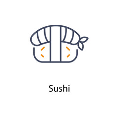 Sushi vector icon