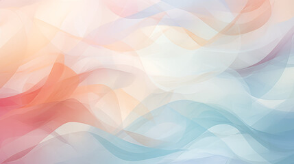 Obraz premium Abstract Image Pattern Background, Overlapping Transparent shapes in Pastel Colors, Texture, Wallpaper, Background, Cell Phone Cover and Screen, Smartphone, Computer, Laptop, 16:9 Format - PNG