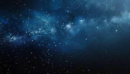 Obraz premium milky way starry sky view