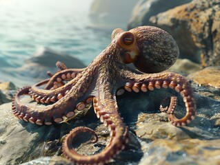 Octopus on the Rocks