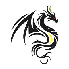 Black Dragon Indonesian Mythology