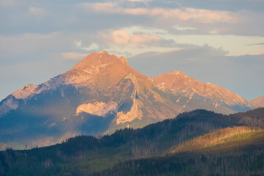 Havran - the highest peak of the Belianske Tatras