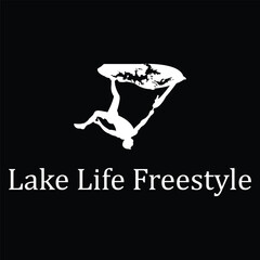 lake life logo design icon vector