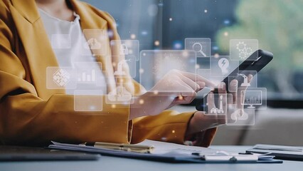 Digital transformation technology strategy, digitization and digitalization of business processes and data, optimize and automate operations, customer service management, internet and cloud computing