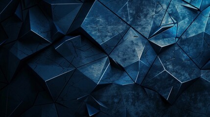 An abstract background with a pentagonal prism shape with sharp edges. Background of a climbing training ground.