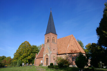 Kirche Luessow bei Gützkow