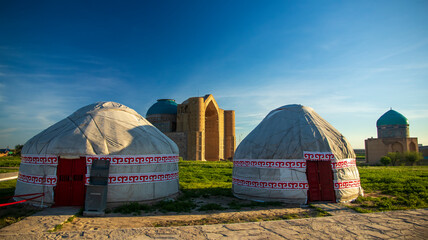 tent in the field