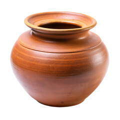 clay jar transparent background