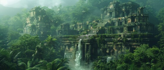 Deep within the heart of a dense jungle, a team of explorers uncovers the ruins of an ancient civilization, their discovery hinting at untold mysteries waiting to be unraveled.