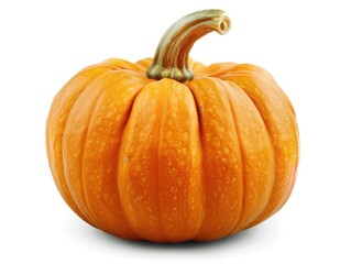 Obraz premium Jack-O-Lantern Pumpkin. Mini Orange Pumpkin for Halloween and Thanksgiving Decorations