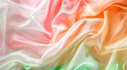 Obraz premium Soft Pastel Silk Fabric Texture