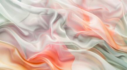Obraz premium Soft Pastel Silk Fabric Texture