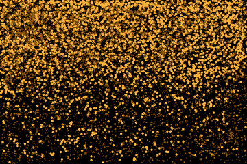 Golden glitters background design on black color. Gold background design. Gold, Black color background. Gold backgroun.