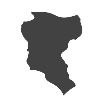 Manatuto map illustration