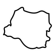 Los Ríos map illustration