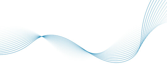 abstract blue wave background