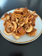 Palmeritas caseras, galletitas dulces con manteca y azúcar