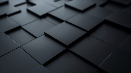 A black and white image of squares and rectangles