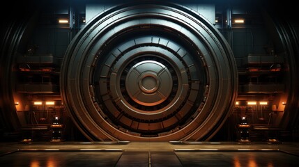 Fototapeta premium tunnel of light