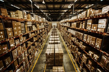 Efficient warehouse distribution: dynamic imagery of cargo management