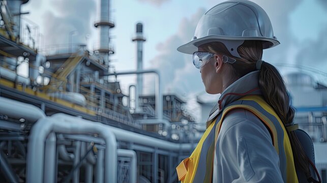 Safety inspections at power plants ensuring the integrity of energy production.