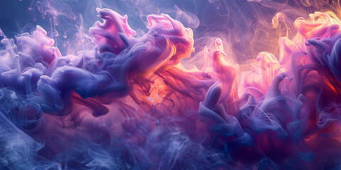 Creative Liquid Purple Smoke