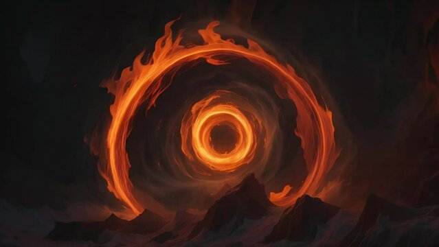 Inferno Spiral, The Dance of Fire and Ice