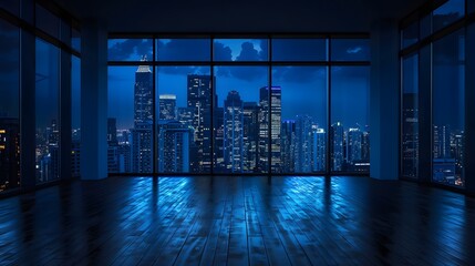 美しい街並みの景色を望む部屋