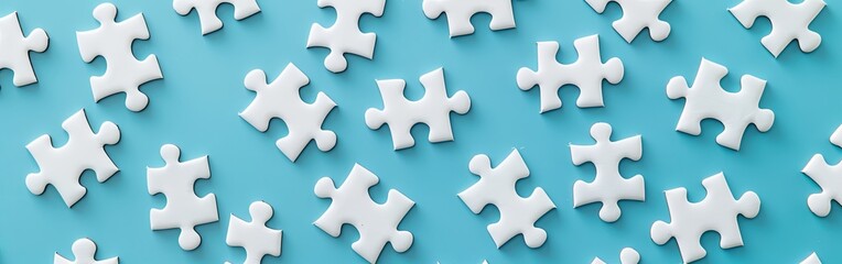 Obraz premium Simplified Abstract Blue Medical Crosses