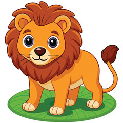 Illustration of a lion